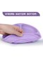 Suction cup plates, 2-pack, silicone baby and toddler plates, BPA-free, with dividers, non-slip silicone, microwave and dishwasher safe. - 3