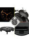Loud alarm clock, dual alarm clock with night light, 4-inch large dial, silent operation, retro design, suitable for bedroom or office. - 3
