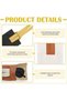 3-pack glasses case soft glasses pouch, thin leather sunglasses pouch, hanging travel bag holder with shoulder strap for women men - 3