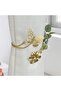 4-Pack Metal Butterfly Curtain Ties DTY - Exquisite Curtain Ties, Stylish Curtain Binding, Housewarming Gift - Silver - 5