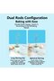 Manual Electric Mixer - USB Rechargeable Hand Beater with 3 Speed Settings for White Pudding - Mixing Eggs - 2