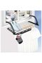 Portable clothes rack for round radiator tubes, small black size, 32 x 40 cm - 2