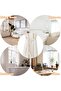 Two-piece adjustable curtain tieback set - suitable for curtains - off-white - curtain tiebacks - 4