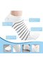 Five-toe socks, unisex, 6-pack, cotton running socks, black and white socks, low-toe shoes, sports socks - 2