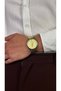 Vintage Dial Silver and Gold Dual Color Men's Wristwatch Stainless Steel Case Steel Band Durable Colorfast Men's Watch