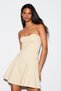 Bandeau mini elbise - 4