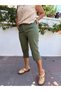 Lycra Gabardine Capri Green - 6