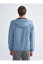 Xside Blue Standard Fit Hooded Men's Raincoat - 5