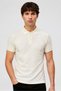 Men Classic Fit Embroidered Logo Short Sleeve Polo Shirt, Beige