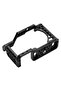 Aluminum Alloy Camera Cage Bracket with Cold Shoe Mount ARRI Locating Hole 1/4 3/8 Threaded Holes for Sony A6000-A6500 - 5