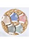 Baby knee pads, unisex cotton knee pads, with non-slip rubber dots, adjustable elastic band, suitable for crawling, 5 pairs per pack. - 4
