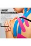 40-pack of sports muscle tape, cotton sports tape, knee protection, elastic material, pre-cut muscle tape, suitable for joints and back. - 3
