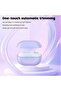 3-in-1 Quiet 40dB Automatic Electric Nail Trimmer for Seniors (Purple) - 2
