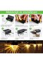 Solar Garden Lighting 6-Piece Set - Solar Garden Lighting - Garden Lantern - Warm White Light - 5