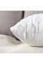 40 x 40 cm White 2-Piece Soft Short Plush Velvet Trim Luxury Style Cushion Cover - 4