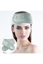 Two-piece multi-functional makeup hairband for girls, washable hairband, face wash, and body wash, green. - 7