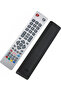 Replacement remote for Sharp Aquos TV remotes, smart replacement, portable size, easy to hold, with 3D buttons, silver. - 4