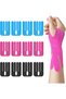 12-pack pre-cut kinesiology tape, suitable for wrists, elastic, waterproof, breathable sports tape, supports muscles and joints.