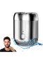 Portable Waterproof Wet & Dry Mini Electric Shaver with Magnetic Protective Cap (Gray) - 3