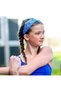 Adjustable Tie-Dye Sports Headband - Non-Slip Elastic Mesh Headband - Suitable for Yoga, Running, Soccer and Sports - 3