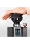 Blowing Bean Bin Handheld Coffee Grinder Single Dose Hopper with Silicone Bellows Cleaning Tool - Universal Aluminum Alloy for Eureka Mignon (Black) - 3