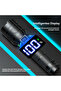 Flashlight, 5000mAh rechargeable camping light, 1500-lumen LED handheld spotlight, 20W dimmable handheld light - 4