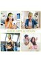 Frog-shaped makeup headband/facial cleansing headband, suitable for girls and women, green. - 5