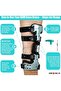 Right Knee Brace - Knee Protectors - Knee Support - Art - Comfortable - Pain Relief - Unisex - White - 2