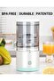 Electric juicer, portable USB juicer with 2400 mAh battery, 45 W battery-powered juicer - 4