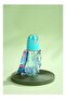Mermaid Theme Kids Water Bottle Spray Cup, 580ML Leakproof Water Bottle with Adjustable Shoulder Strap, Portable Drinking & Cooling Cup for Kids