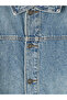Vizyon New Season Indigo Loose Fit Men's Jean Jacket - 5