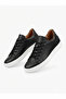 Zrk-X122 High Quality Black and White Orthopedic Sole Lace-Up Men's Sneaker