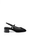 Slingback Low Heel Shoes