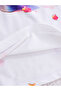 Girls White Unicorn Graphic Print Dress - 6