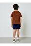 Boys Color Block T-Shirt and Shorts Set - 6