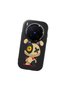 Vivo X300 Pro Compatible Case Camera Protective Black Silicone Couple Phone Case Character Patterned - 3
