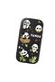 Samsung Galaxy A30 Compatible Case Camera Protective Black Silicone Couple Phone Case with Panda Pattern - 3