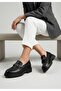 2412922K Women's Genuine Leather Buckle Loafer Shoes