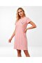 Women's Plus Size Crew Neck Buttoned Nightgown(Dress) Short Sleeve 90% Cotton 10% Lycra - 2