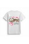 Women's Game Time Is Here Football Themed Printed T-Shirt Short Sleeve Relaxed Fit Casual Modern Stylish Elegant - 2