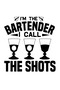 تي شيرت رجالي كبير الحجم مطبوع عليه طباعة فكاهية، تصميم Bartender Theme Command Authority، طباعة جرافيكية، مريح للاستخدام اليومي - 4