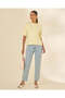 Women Yellow Embellished T-Shirt - 2