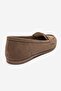 F02 Mink Beige Suede Genuine Leather Women's Loafer Shoes - 5