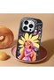 Black Silicone Case Compatible with iPhone 15 Pro with Shock-Absorbing Camera Protections - 3