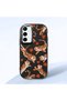 Black Silicone Case Compatible with Samsung Galaxy S23 Fe with Shock-Absorbing Camera Protections