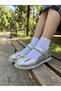 Genuine Leather Daily Orthopedic Girls' Ballerinas - 4