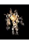 Wall Sconce Luce Nickel Transparent 448/2 W G 9 x 2 - 2