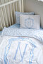 Park Bedding Set (80X120) - Noble Series - Blue - Letter N - 2