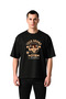 Men's Oversize Bodybuilding Printed T-Shirt Tour Brand Gym Extreme Strength Training Casual