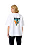 Bmx Bicycle Retro Design Printed Women's Oversize T-Shirt